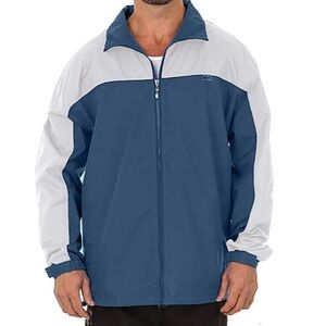 NWT Uzzi Active Amphibious Water-Resistant Jacket Men’s Size M Blue Gray